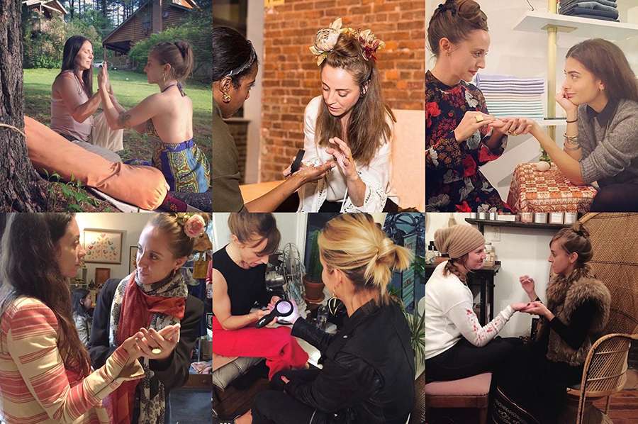 Izaskun's palmistry readings with different clients throughout the years all over the world.