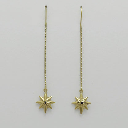 Pendientes Estrellas Colgantes