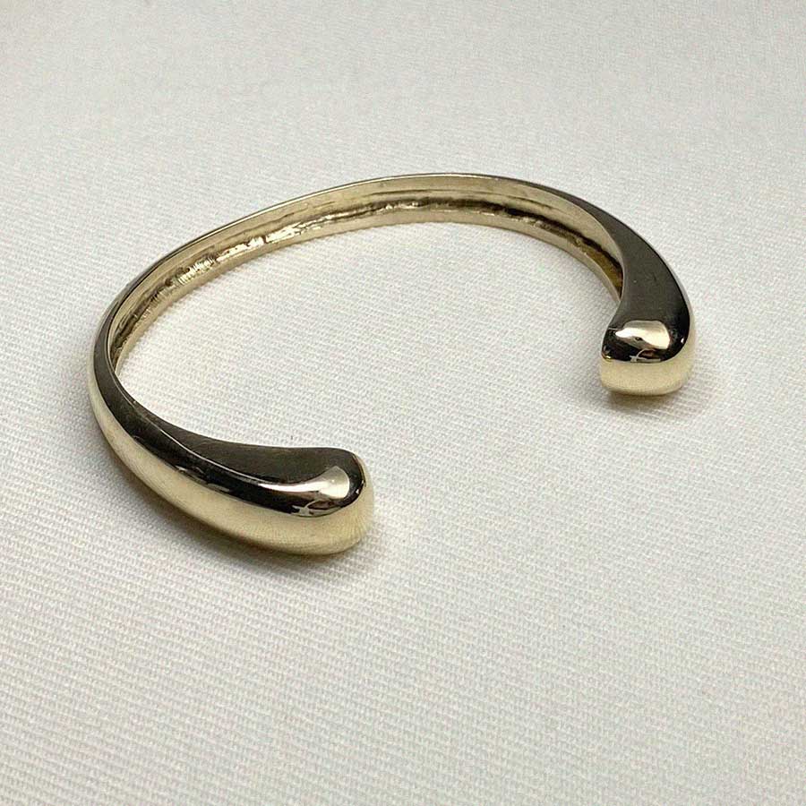 Izaskun Zabala jewelry open cuff adjustable dome bracelet