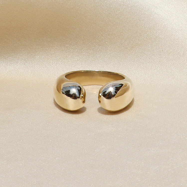 Izaskun Zabala jewelry open bold ring